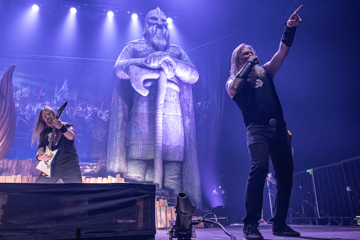 Amon Amarth @ Vorst Nationaal, picture 18, photographed by David Johnson - FrontView Magazine