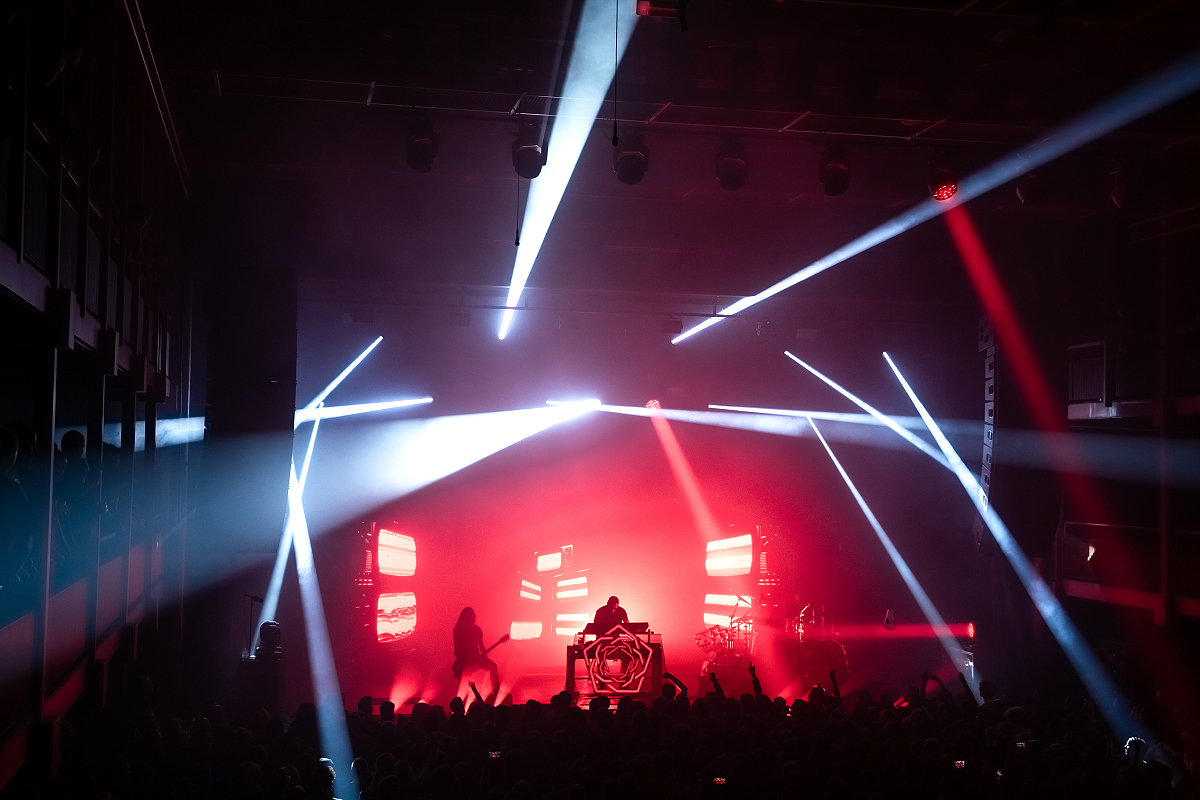 Carpenter Brut @ AB, foto 3, foto's door Magali Decamps - FrontView Magazine