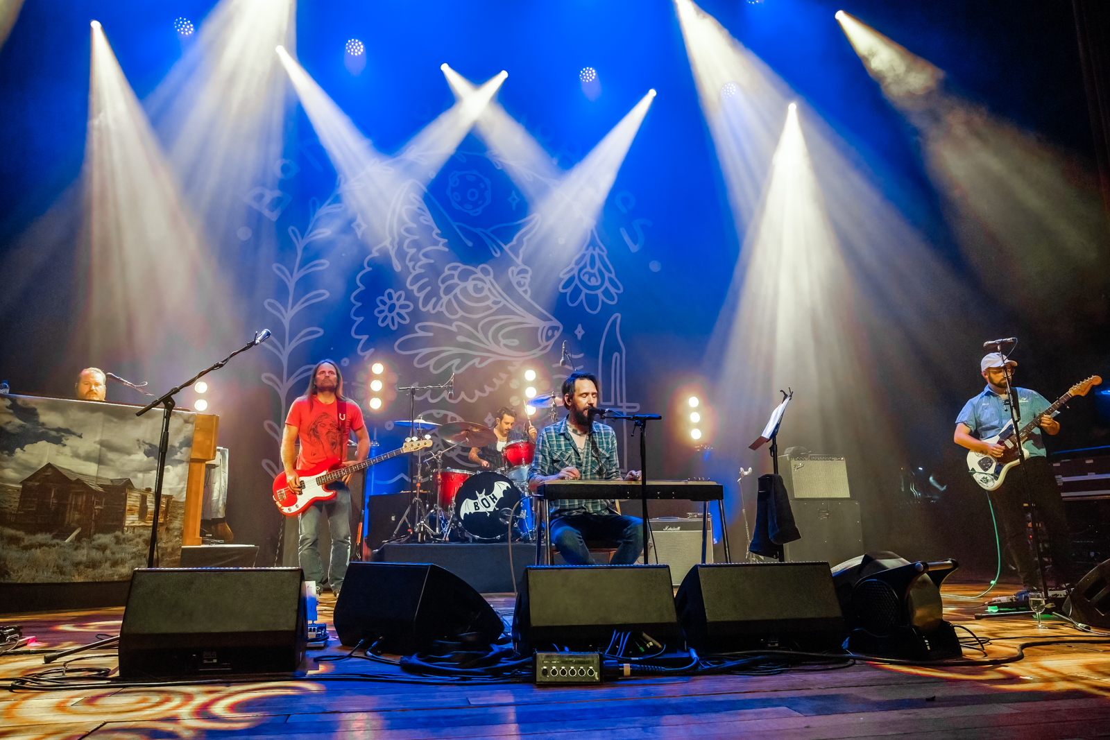Band of Horses Live at De Roma, picture 1, photographed by Paul Jongeneelen - FrontView Magazine