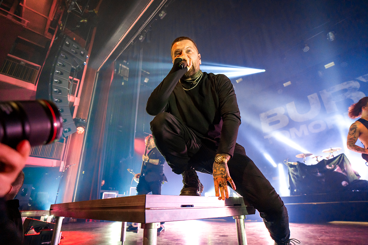 Bury Tomorrow @ AB, picture 2, photographed by Magali Decamps - FrontView Magazine