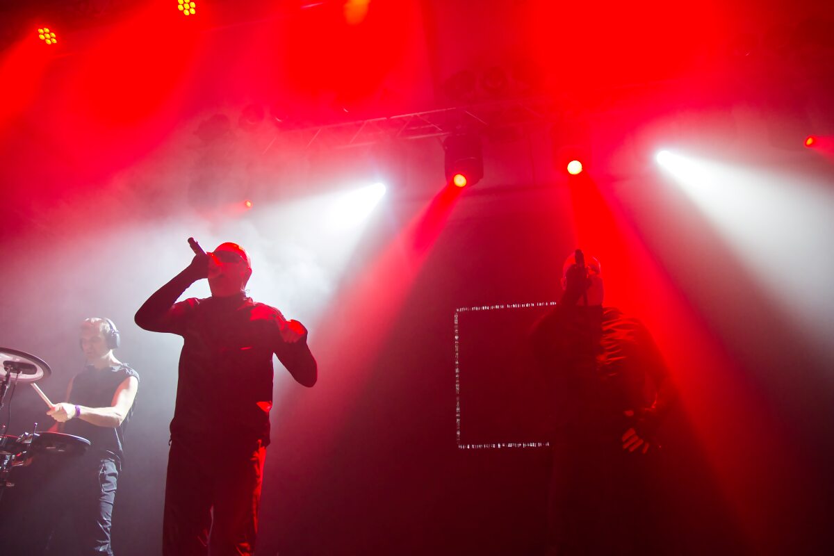 Front 242 @ De Casino, picture 3, photographed by Luc Klinckaert - FrontView Magazine