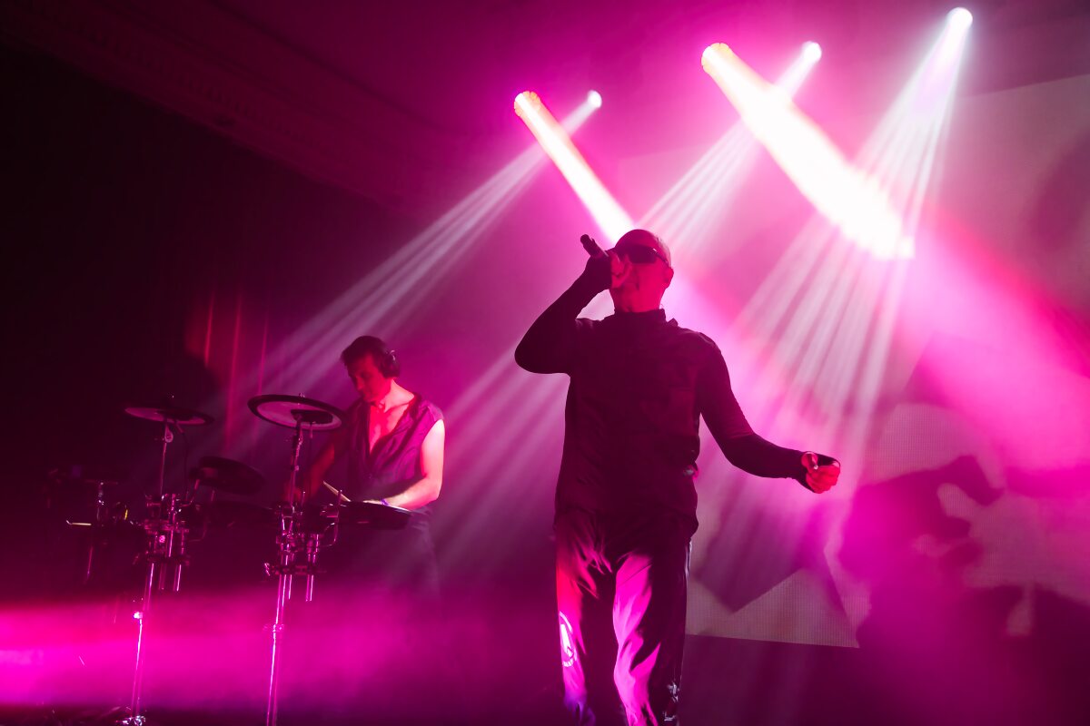 Front 242 @ De Casino, picture 9, photographed by Luc Klinckaert - FrontView Magazine