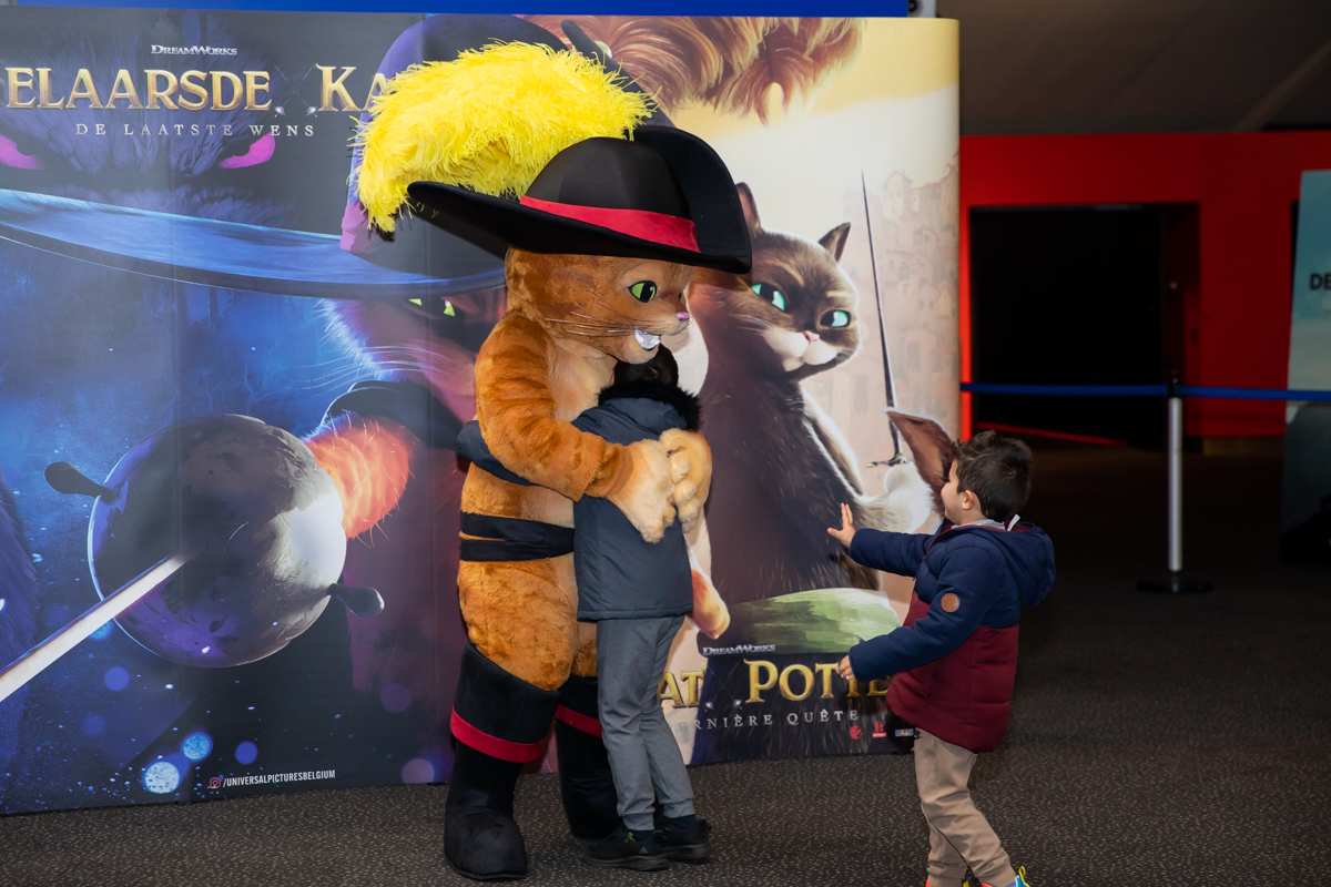 Première De Gelaarsde Kat 2 - De laatste wens @ Kinepolis Antwerpen, foto 2, foto's door Goele Bormans - FrontView Magazine