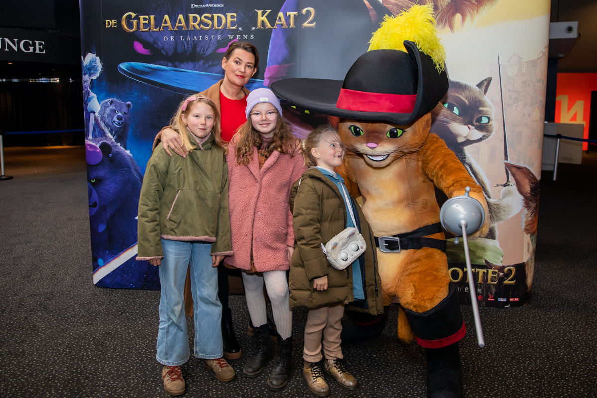 Première De Gelaarsde Kat 2 - De laatste wens @ Kinepolis Antwerpen, foto 4, foto's door Goele Bormans - FrontView Magazine