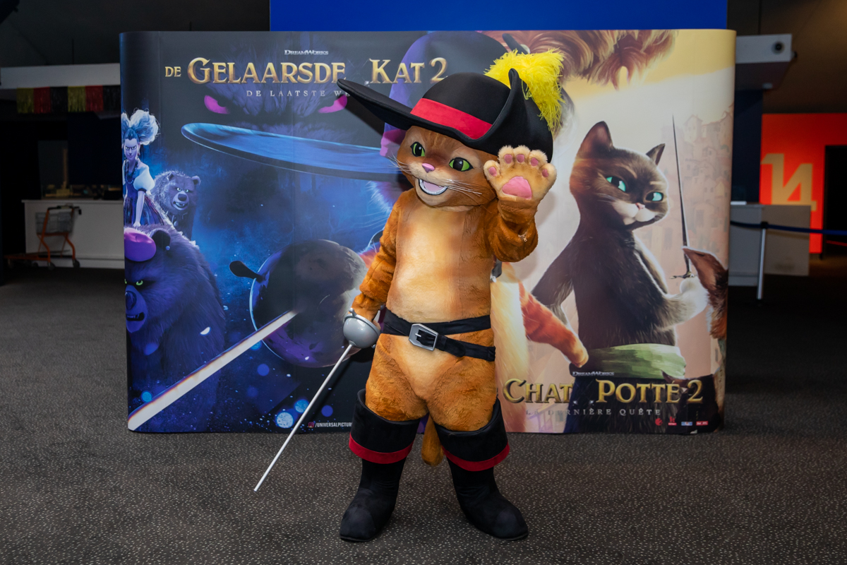 Première De Gelaarsde Kat 2 - De laatste wens @ Kinepolis Antwerpen, foto 7, foto's door Goele Bormans - FrontView Magazine