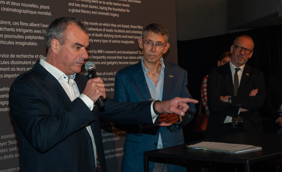 Persvoorstelling Bond in Motion @ Paleis 1 Brussel, picture 3, photographed by Peter Minnebo - FrontView Magazine