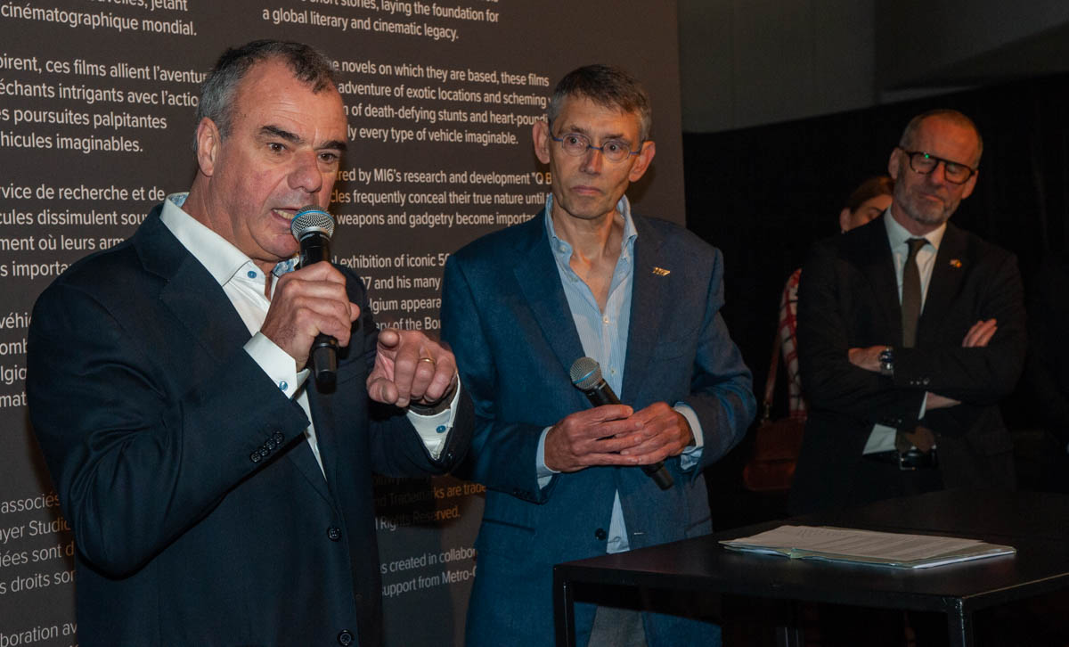 Persvoorstelling Bond in Motion @ Paleis 1 Brussel, picture 4, photographed by Peter Minnebo - FrontView Magazine