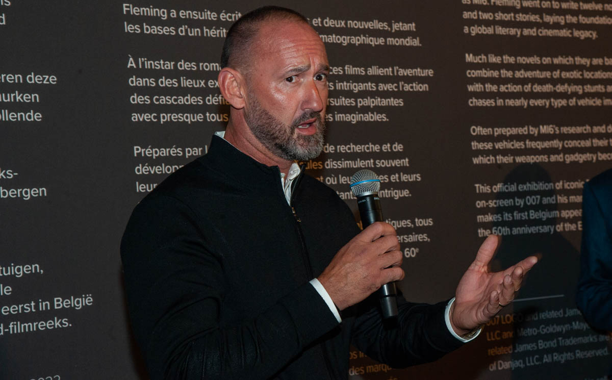 Persvoorstelling Bond in Motion @ Paleis 1 Brussel, picture 5, photographed by Peter Minnebo - FrontView Magazine