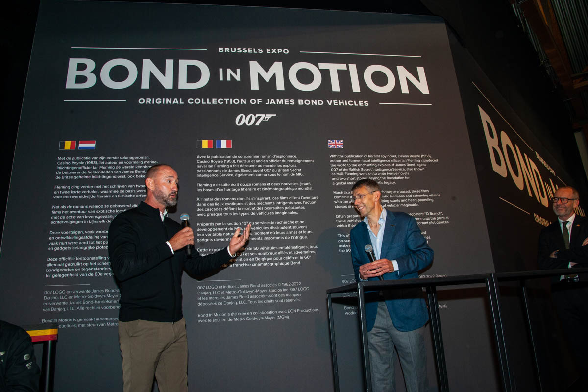Persvoorstelling Bond in Motion @ Paleis 1 Brussel, picture 6, photographed by Peter Minnebo - FrontView Magazine