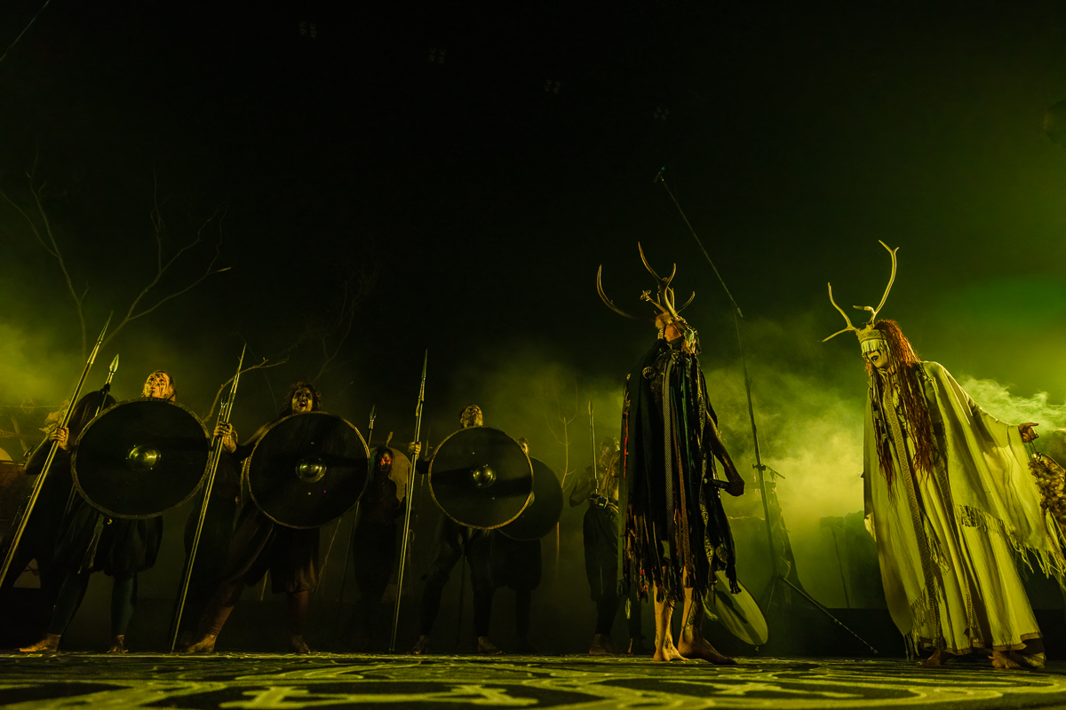 Heilung @ 013, picture 5, photographed by Dorien Goetschalckx - FrontView Magazine