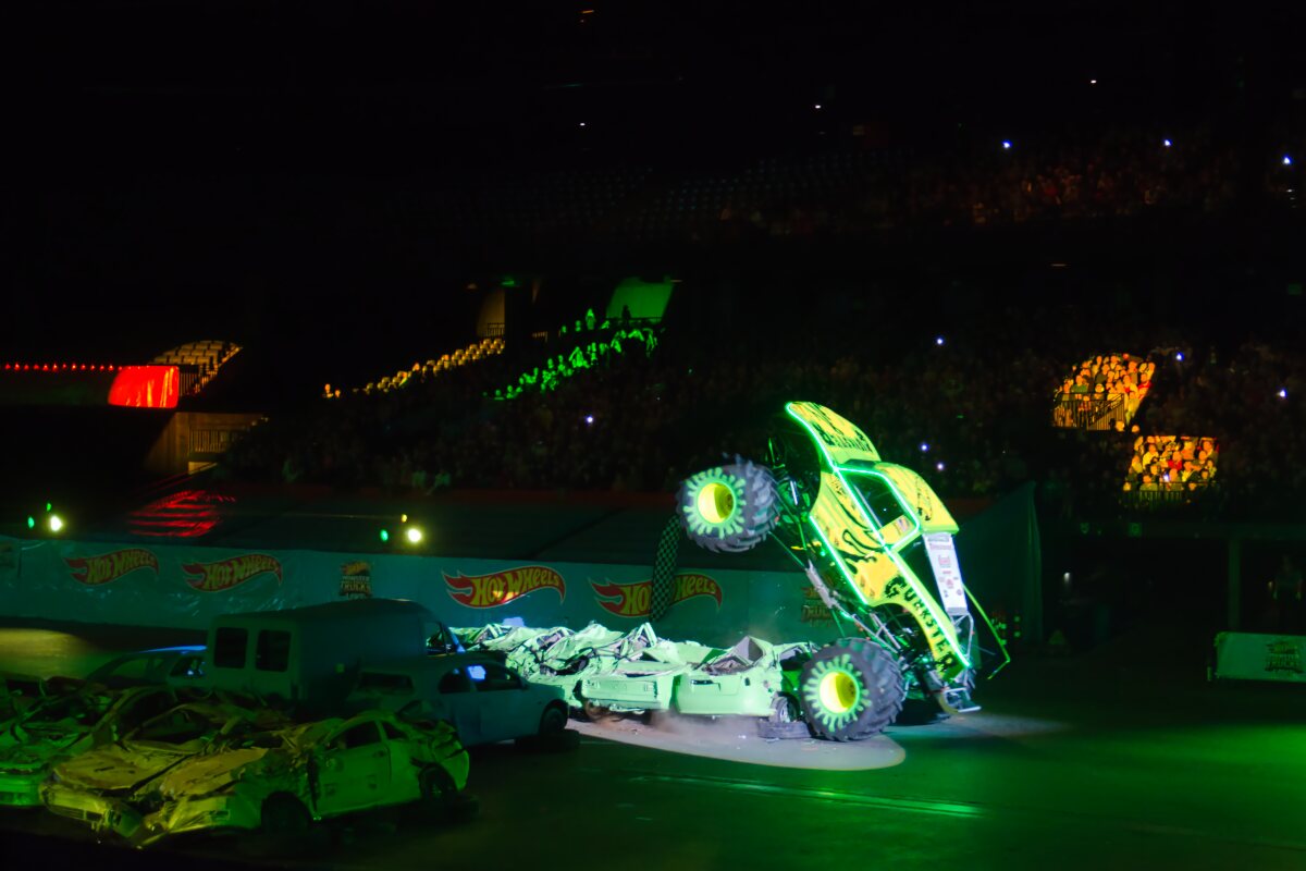 Hot Wheels Glow Party @ Sportpaleis, picture 7, photographed by Luc Klinckaert - FrontView Magazine