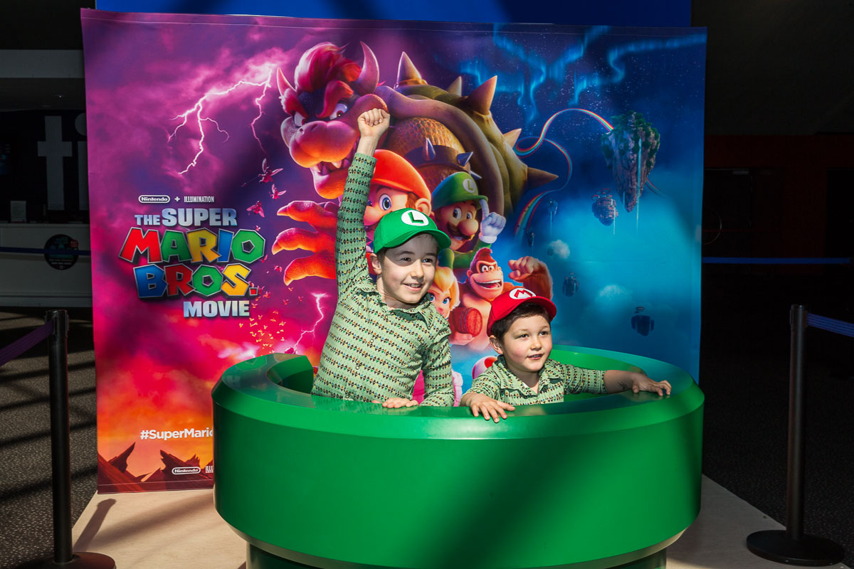Premiére The super Mario Bros movie @ Kinepolis Antwerpen, picture 1, photographed by Marc Verdonck - FrontView Magazine