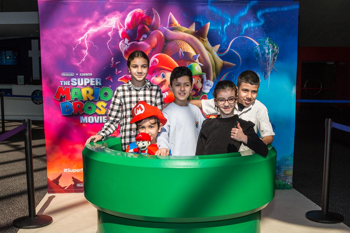 Premiére The super Mario Bros movie @ Kinepolis Antwerpen, picture 3, photographed by Marc Verdonck - FrontView Magazine