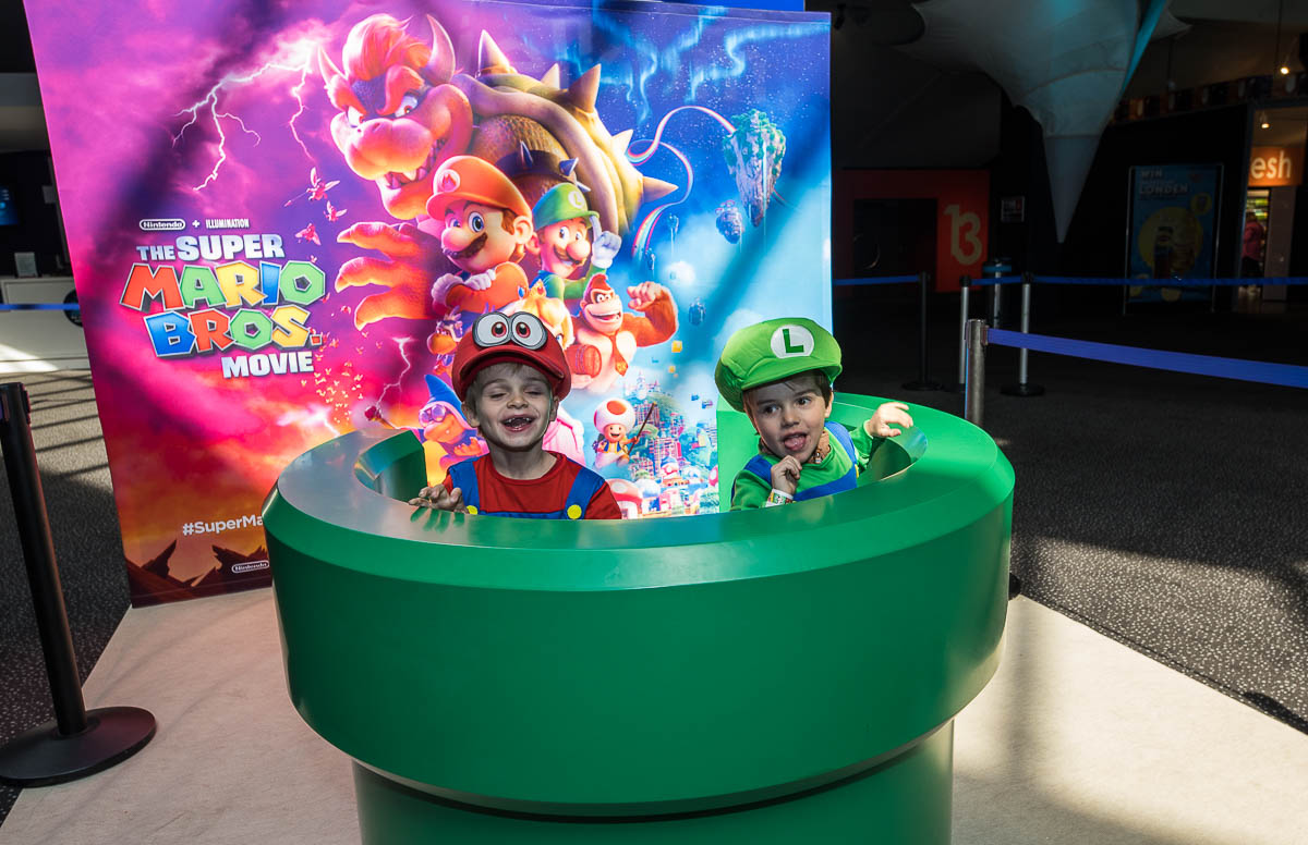 Premiére The super Mario Bros movie @ Kinepolis Antwerpen, picture 11, photographed by Marc Verdonck - FrontView Magazine