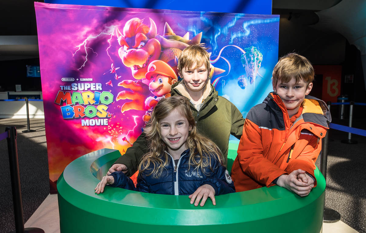 Premiére The super Mario Bros movie @ Kinepolis Antwerpen, picture 14, photographed by Marc Verdonck - FrontView Magazine