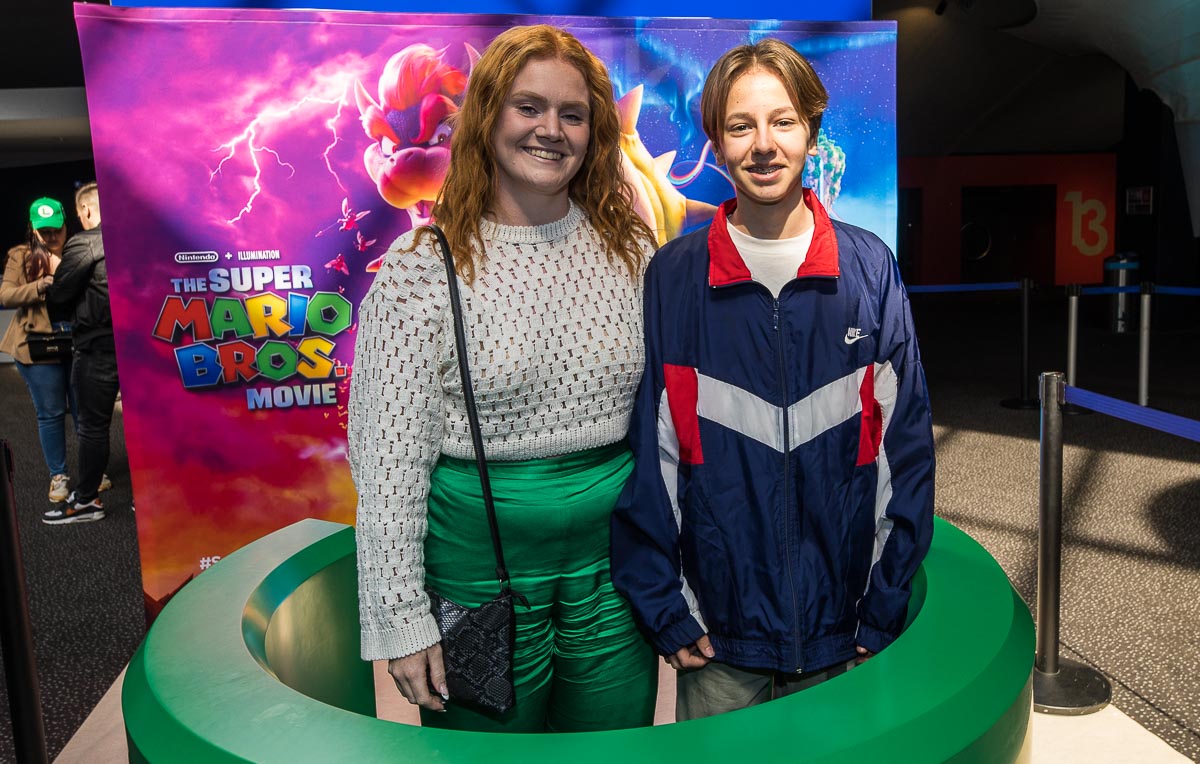 Premiére The super Mario Bros movie @ Kinepolis Antwerpen, picture 16, photographed by Marc Verdonck - FrontView Magazine