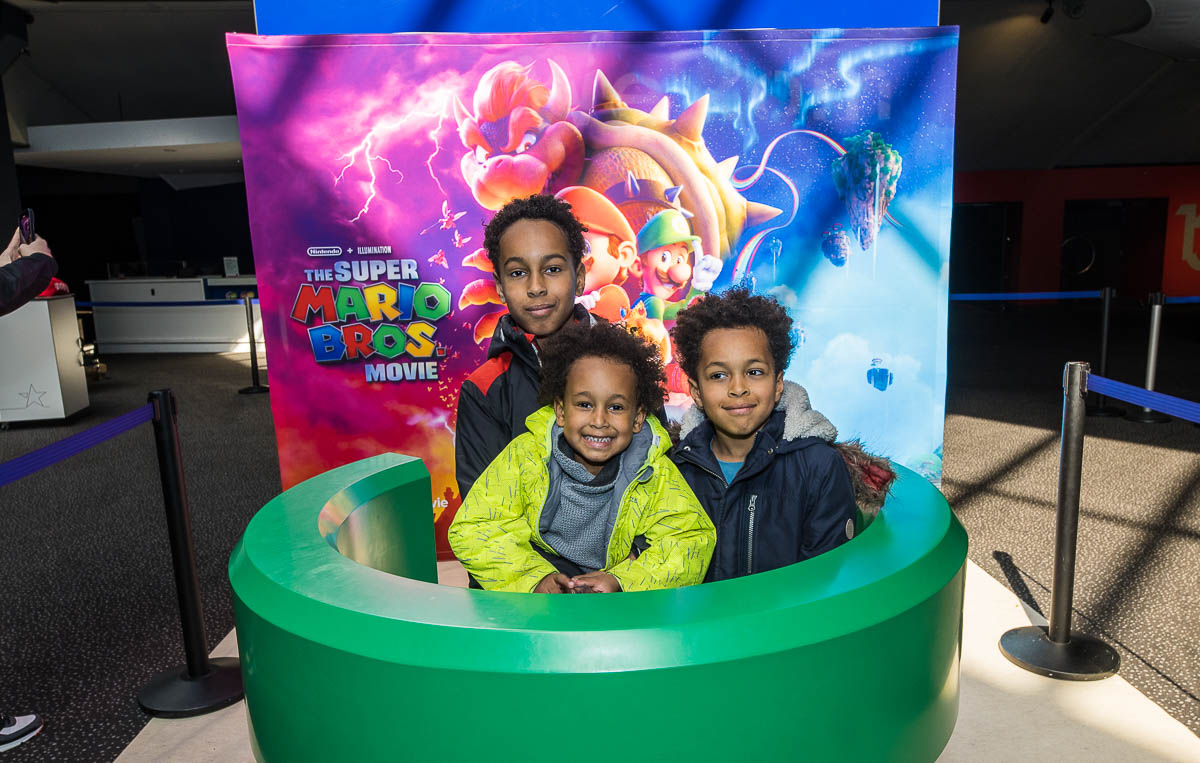 Premiére The super Mario Bros movie @ Kinepolis Antwerpen, picture 20, photographed by Marc Verdonck - FrontView Magazine