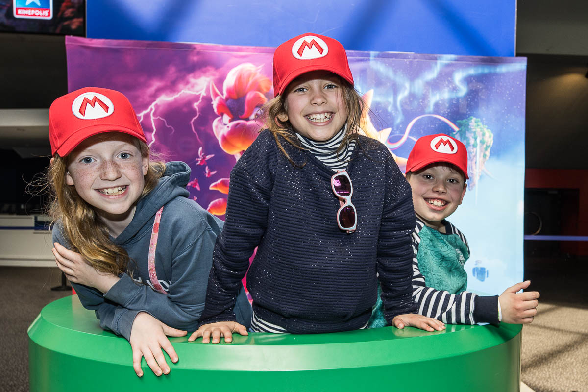 Premiére The super Mario Bros movie @ Kinepolis Antwerpen, picture 27, photographed by Marc Verdonck - FrontView Magazine