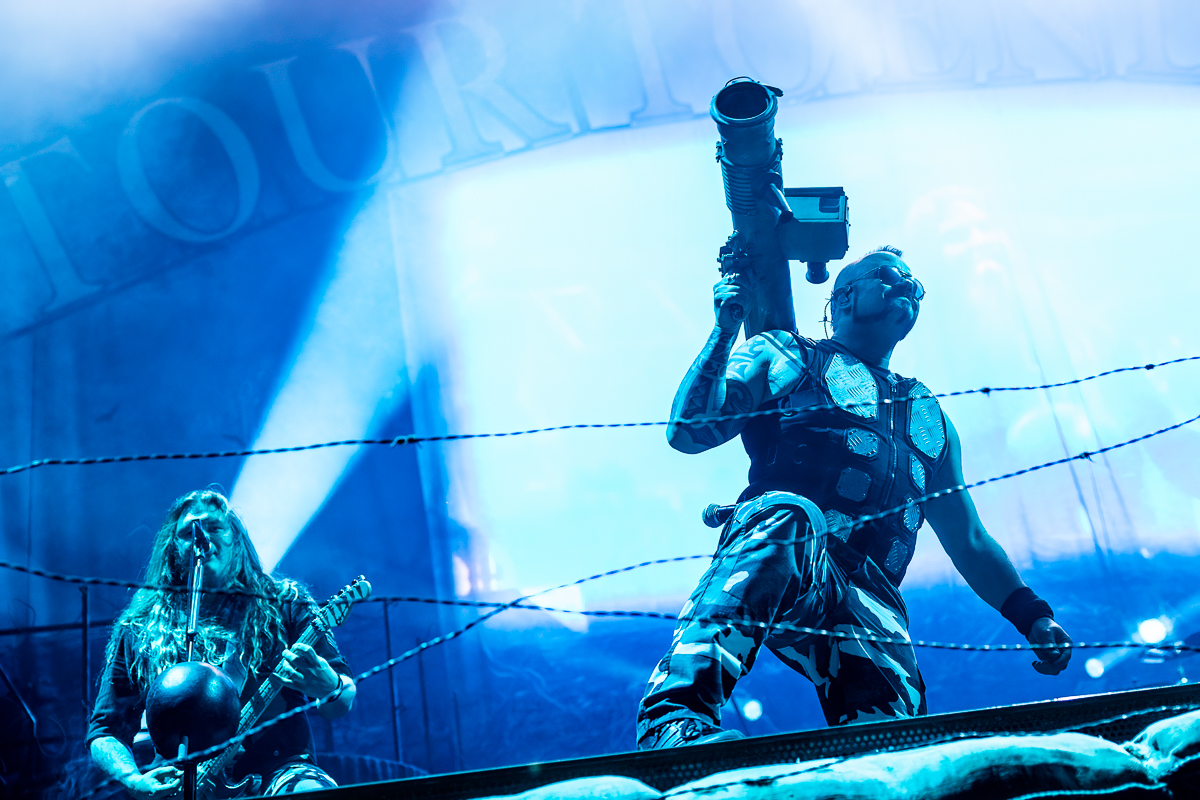 Sabaton @ Sportpaleis, picture 5, photographed by Dorien Goetschalckx - FrontView Magazine