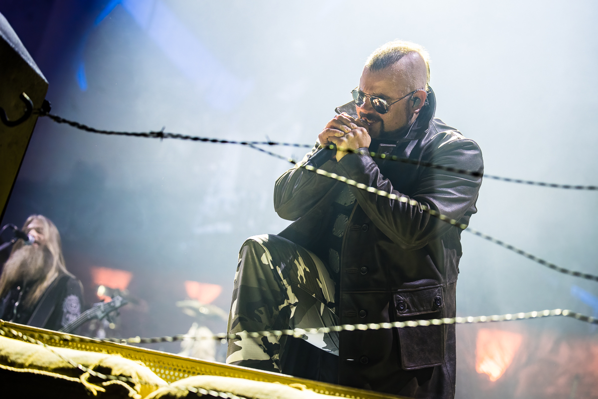 Sabaton @ Sportpaleis, picture 14, photographed by Dorien Goetschalckx - FrontView Magazine