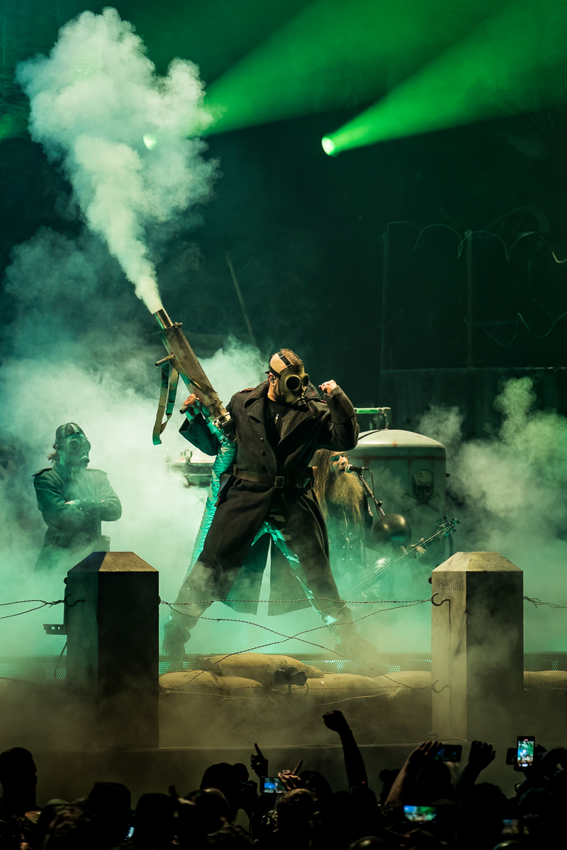 Sabaton @ Sportpaleis, picture 16, photographed by Dorien Goetschalckx - FrontView Magazine