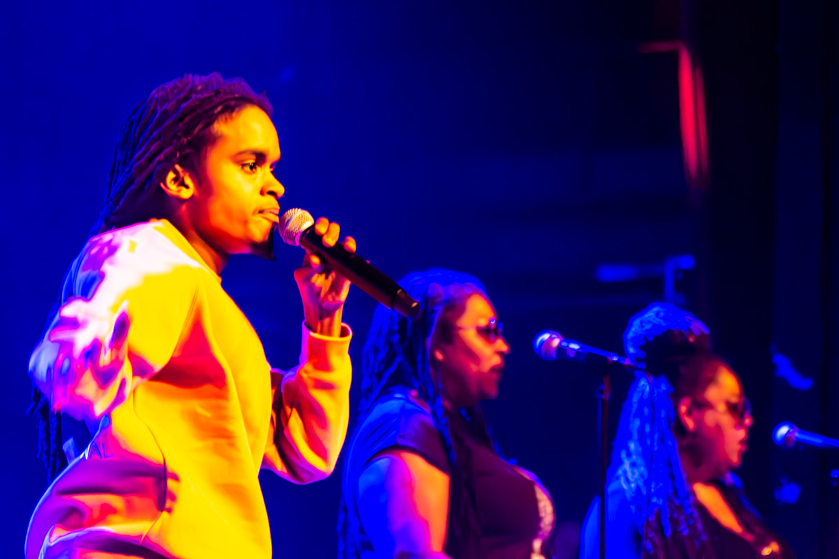 Max Romeo with Xana and Azizzi Romeo + Lutan Fyah, Droop Lion @ De Roma, picture 25, photographed by Luc Klinckaert - FrontView Magazine
