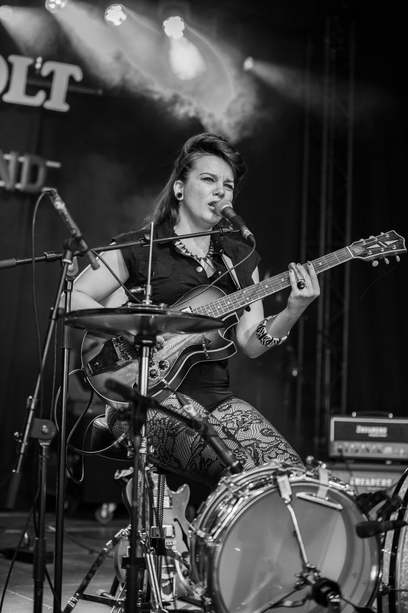 Ghalia Volt @ Blues Peer, picture 5, photographed by Leen Verlinden - FrontView Magazine