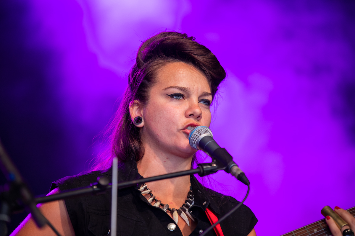 Ghalia Volt @ Blues Peer, picture 6, photographed by Leen Verlinden - FrontView Magazine