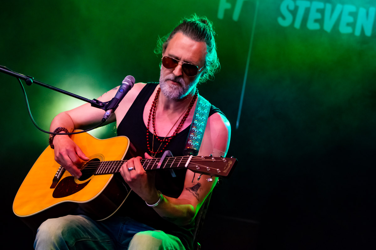 Malvin Moskalez feat. Steven De Bruyn @ Blues Peer, picture 2, photographed by Luc Klinckaert - FrontView Magazine