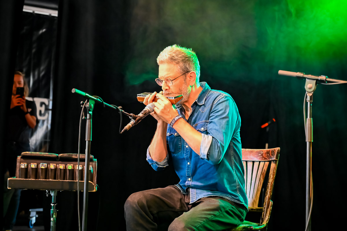 Malvin Moskalez feat. Steven De Bruyn @ Blues Peer, picture 3, photographed by Luc Klinckaert - FrontView Magazine