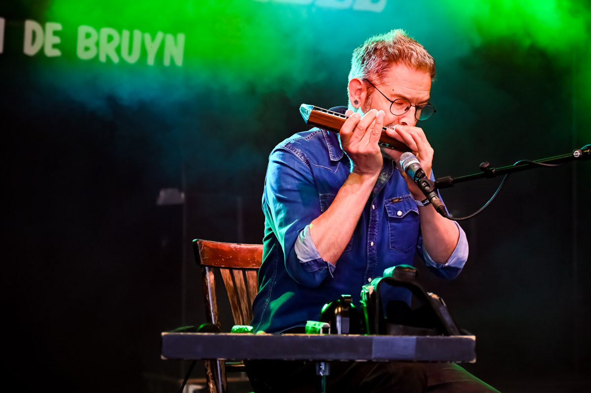 Malvin Moskalez feat. Steven De Bruyn @ Blues Peer, picture 4, photographed by Luc Klinckaert - FrontView Magazine