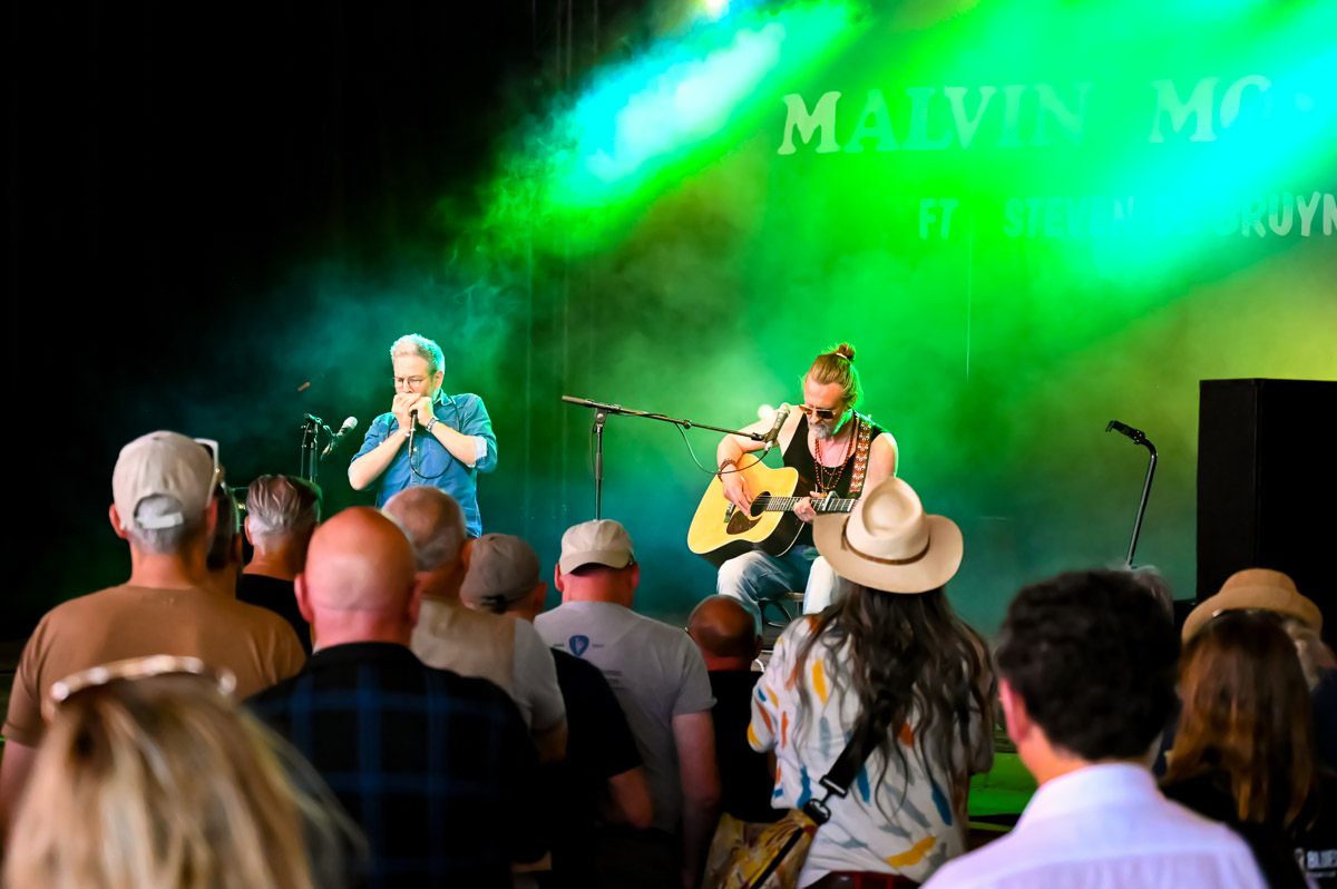 Malvin Moskalez feat. Steven De Bruyn @ Blues Peer, picture 6, photographed by Luc Klinckaert - FrontView Magazine