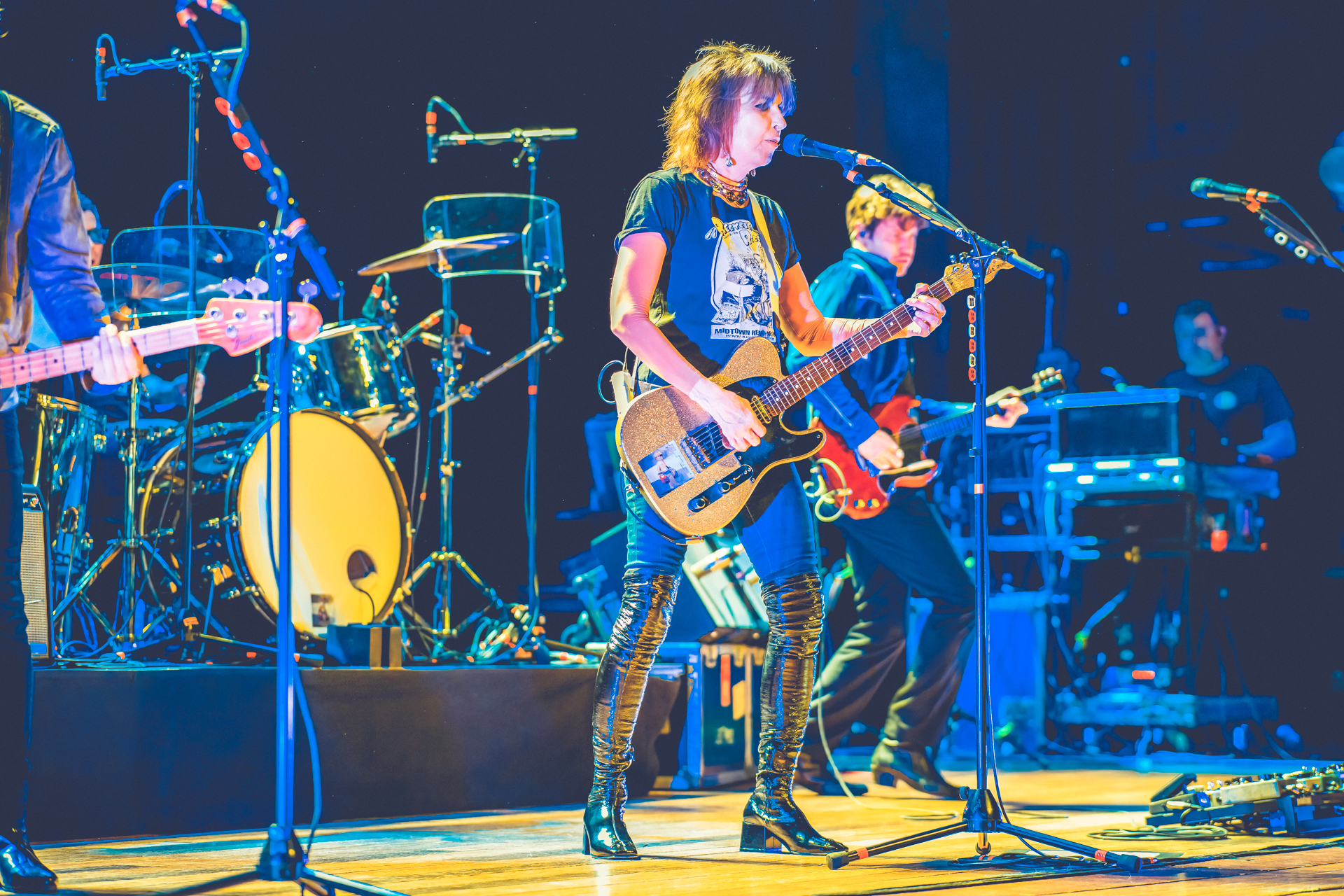 The Pretenders Live in De Roma, foto 11, foto's door Paul Jongeneelen - FrontView Magazine