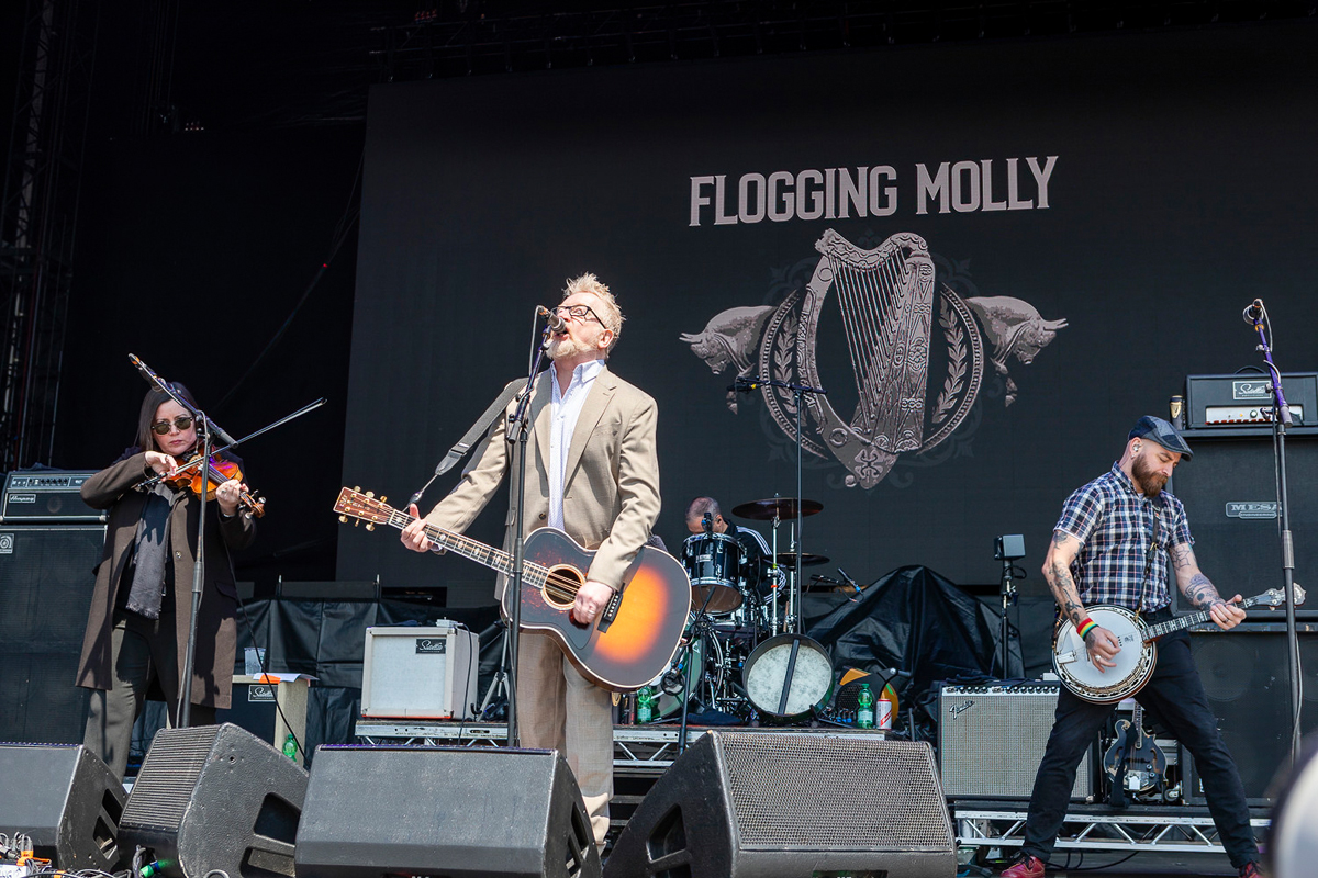 Flogging Molly @ Rock am Ring 2023, picture 1, photographed by Edwin Houdevelt - FrontView Magazine