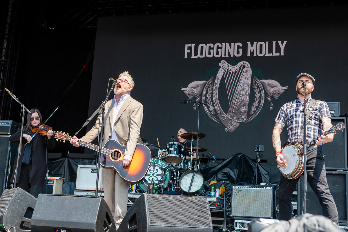 Flogging Molly @ Rock am Ring 2023, picture 23, photographed by Edwin Houdevelt - FrontView Magazine