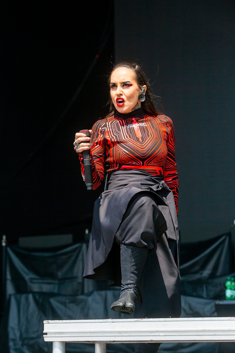 Jinjer @ Rock am Ring 2023, picture 2, photographed by Edwin Houdevelt - FrontView Magazine