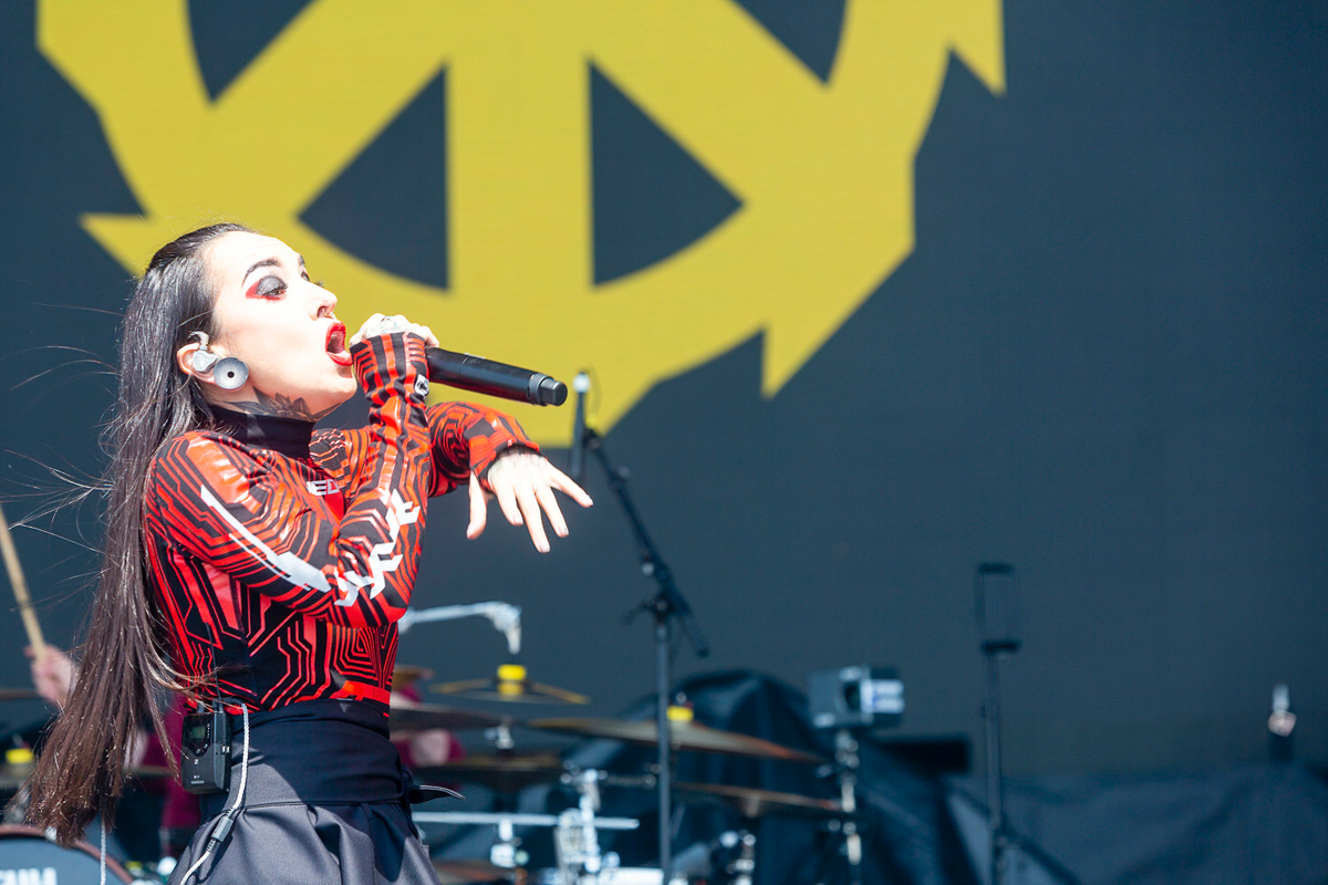 Jinjer @ Rock am Ring 2023, picture 3, photographed by Edwin Houdevelt - FrontView Magazine