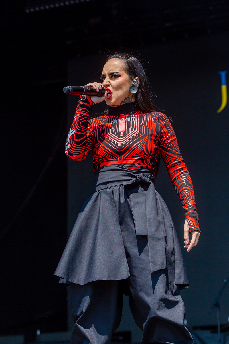 Jinjer @ Rock am Ring 2023, picture 4, photographed by Edwin Houdevelt - FrontView Magazine
