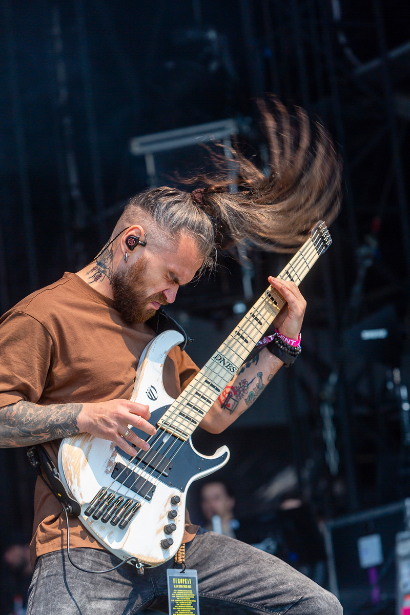 Jinjer @ Rock am Ring 2023, picture 9, photographed by Edwin Houdevelt - FrontView Magazine