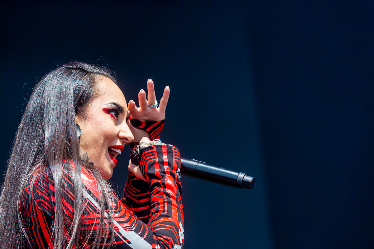 Jinjer @ Rock am Ring 2023, picture 13, photographed by Edwin Houdevelt - FrontView Magazine