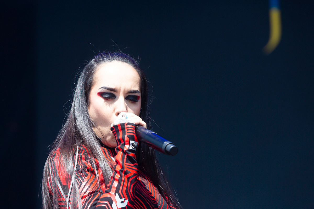 Jinjer @ Rock am Ring 2023, picture 15, photographed by Edwin Houdevelt - FrontView Magazine