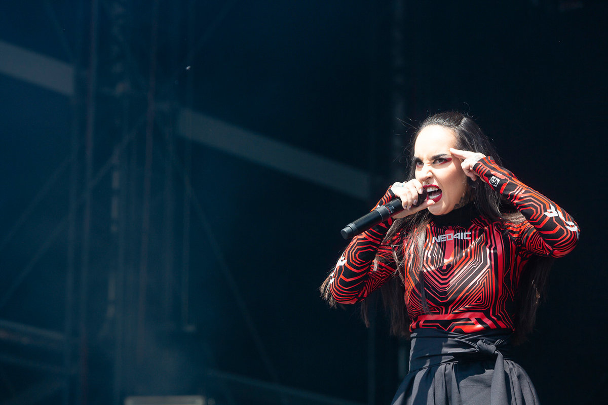 Jinjer @ Rock am Ring 2023, picture 16, photographed by Edwin Houdevelt - FrontView Magazine