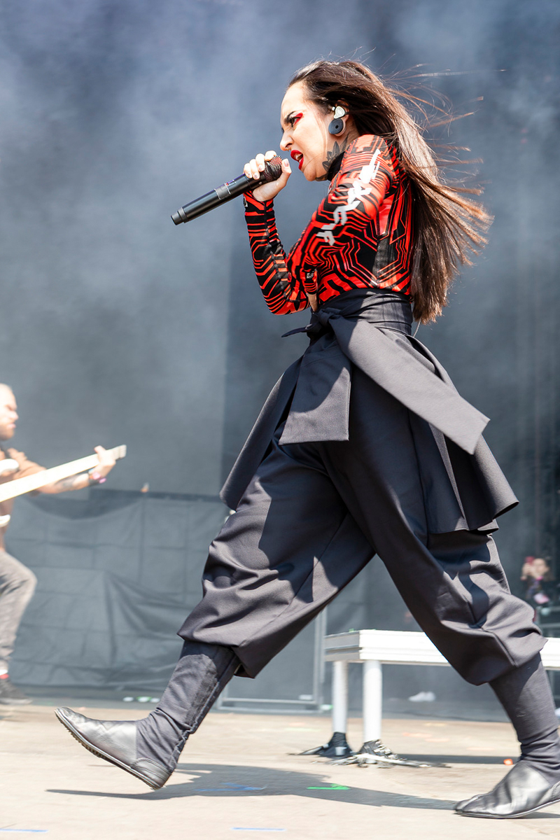Jinjer @ Rock am Ring 2023, picture 19, photographed by Edwin Houdevelt - FrontView Magazine