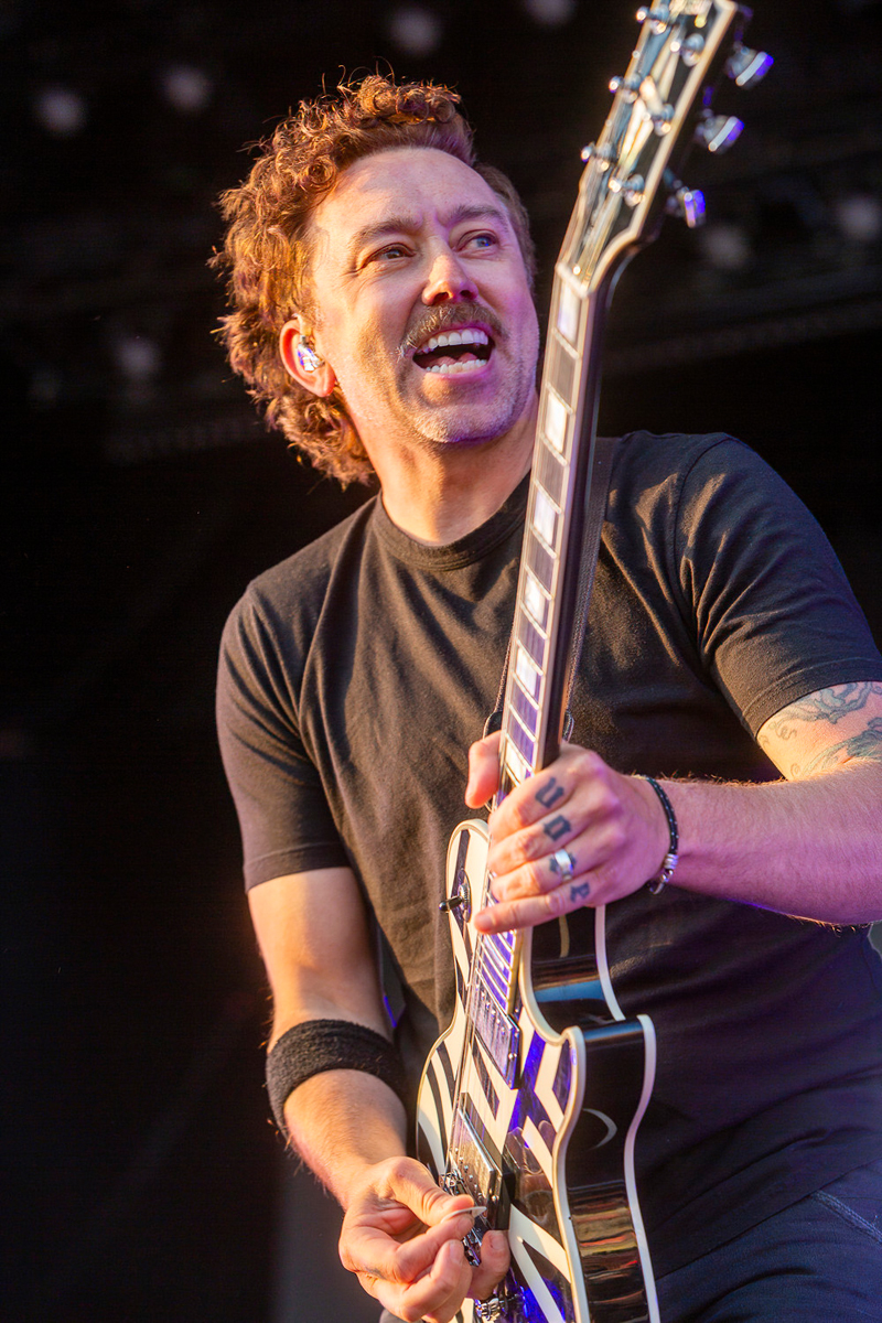 Rise Against @ Rock am Ring 2023, foto 1, foto's door Edwin Houdevelt - FrontView Magazine