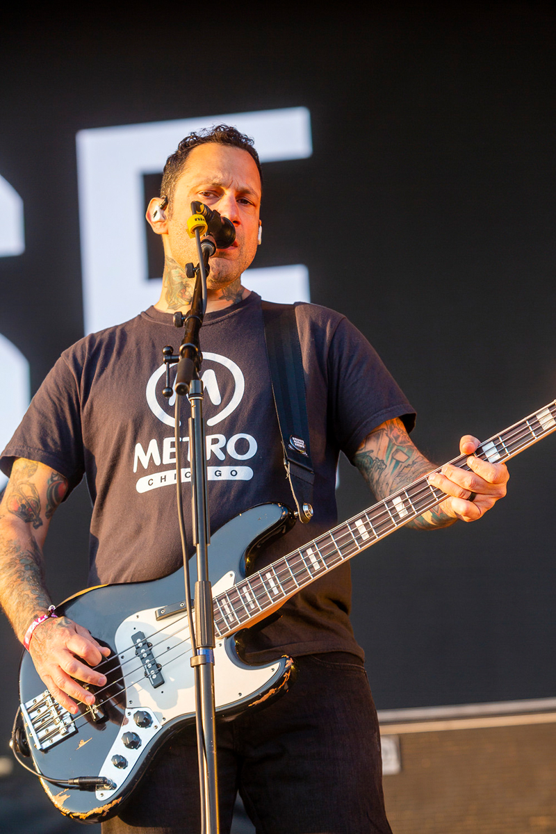 Rise Against @ Rock am Ring 2023, foto 10, foto's door Edwin Houdevelt - FrontView Magazine