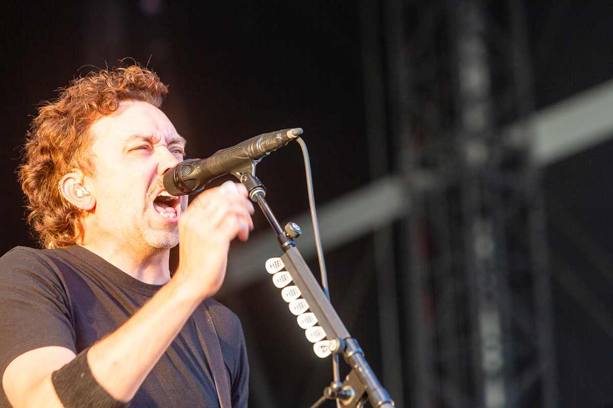 Rise Against @ Rock am Ring 2023, foto 12, foto's door Edwin Houdevelt - FrontView Magazine
