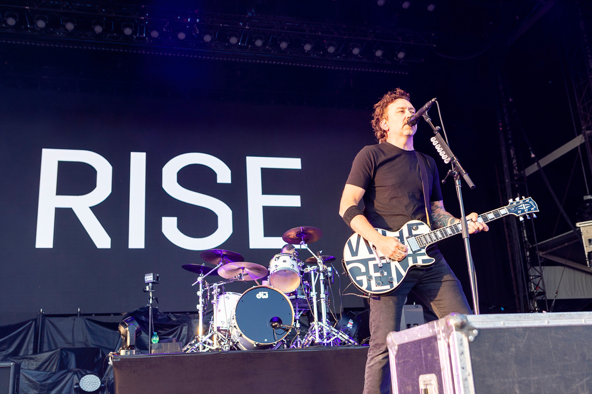 Rise Against @ Rock am Ring 2023, foto 13, foto's door Edwin Houdevelt - FrontView Magazine