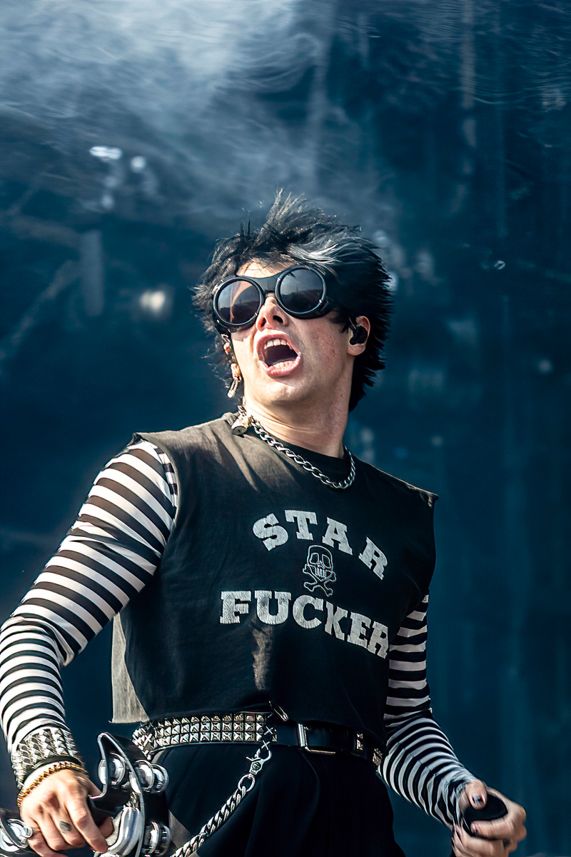 YungBlud @ Rock am Ring 2023, picture 2, photographed by Edwin Houdevelt - FrontView Magazine