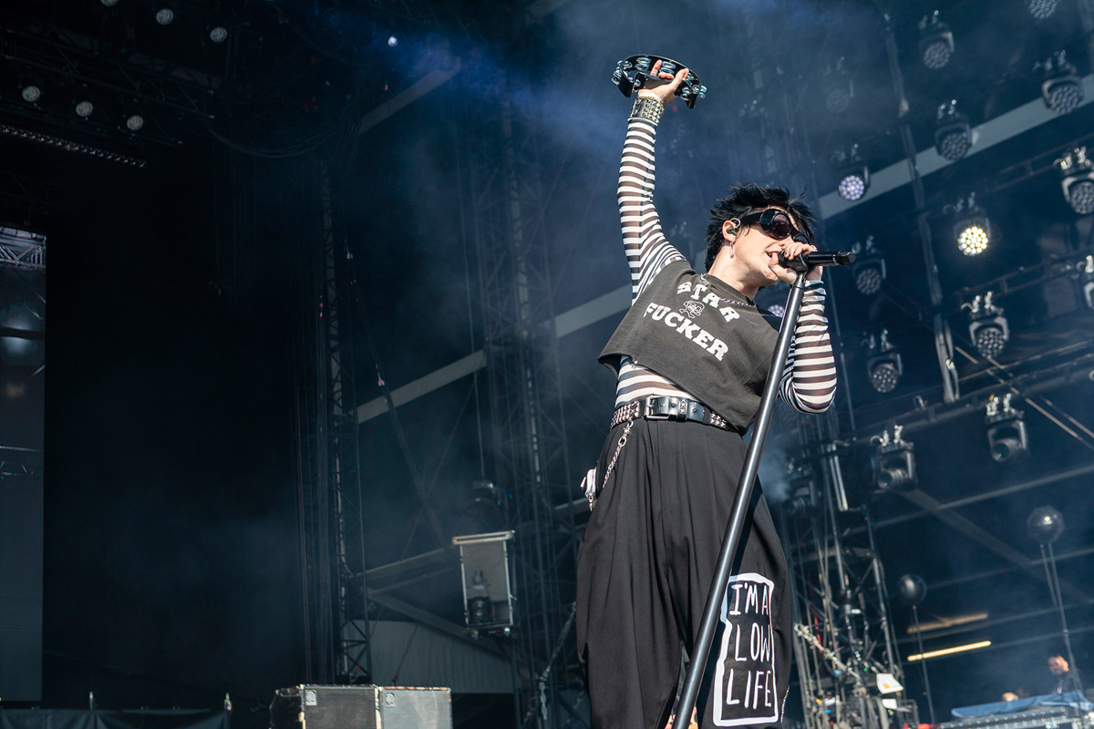 YungBlud @ Rock am Ring 2023, picture 11, photographed by Edwin Houdevelt - FrontView Magazine