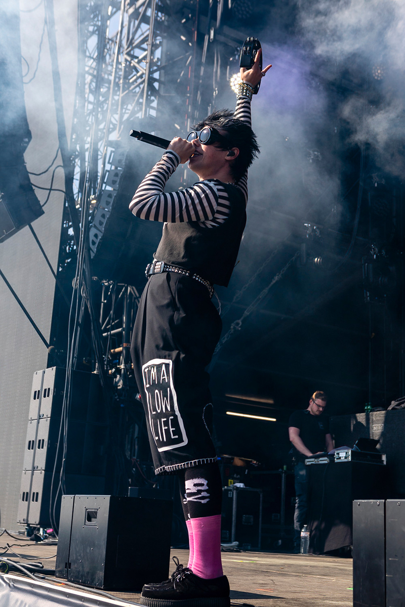 YungBlud @ Rock am Ring 2023, picture 16, photographed by Edwin Houdevelt - FrontView Magazine